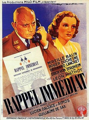 Immediate Call's poster