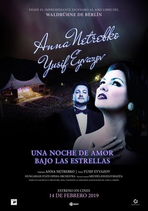 Anna Netrebko & Yusif Eyvazov at the Waldbühne Berlin's poster