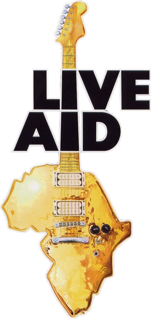 Live Aid's poster