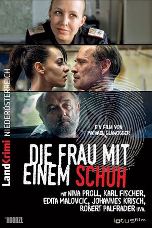 Die Frau mit einem Schuh's poster