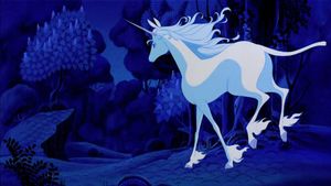 The Last Unicorn's poster