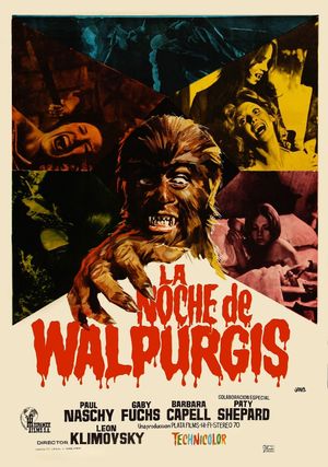 The Werewolf Versus the Vampire Woman's poster