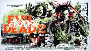 Evil Dead II's poster