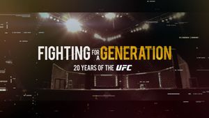 Fighting for a Generation: 20 Years of the UFC's poster