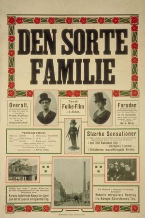 Den sorte familie's poster