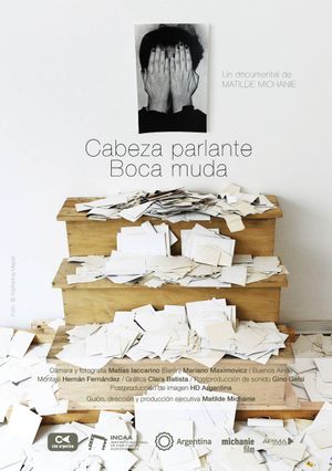 Cabeza parlante boca muda's poster