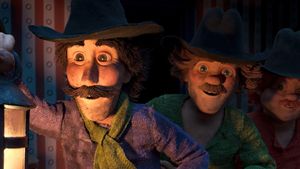 Three Robbers and a Lion's poster