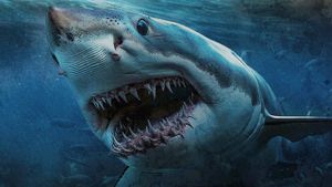 Shark Island's poster