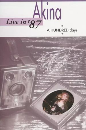 Nakamori Akina - Live In '87 A HUNDRED Days's poster
