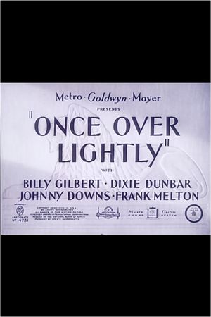 Once Over Lightly's poster