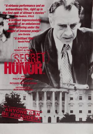 Secret Honor's poster