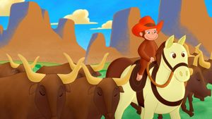 Curious George: Go West, Go Wild's poster