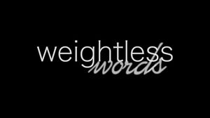 Weightless Words's poster
