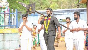 Madurai Veeran's poster