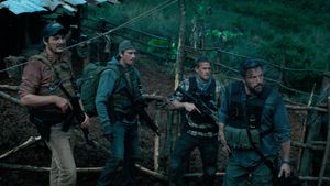 Triple Frontier's poster