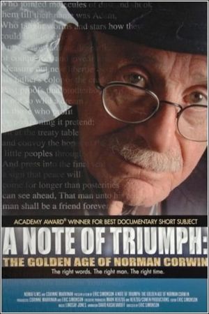 A Note of Triumph: The Golden Age of Norman Corwin's poster