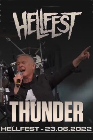 Thunder - Hellfest 2022's poster