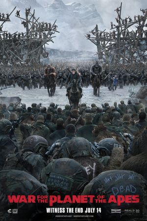 War for the Planet of the Apes's poster