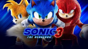 Sonic the Hedgehog 3's poster