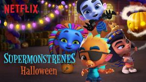 Super Monsters Save Halloween's poster