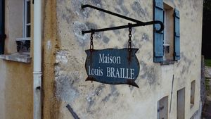 Sur les traces de Louis Braille's poster