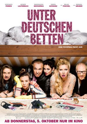 Unter deutschen Betten's poster