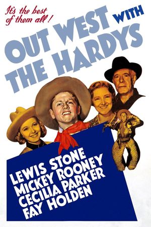 Out West with the Hardys's poster