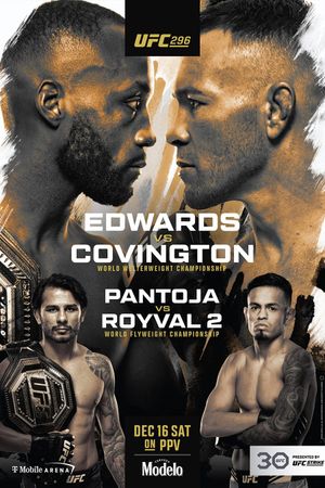 UFC 296: Edwards vs. Covington's poster