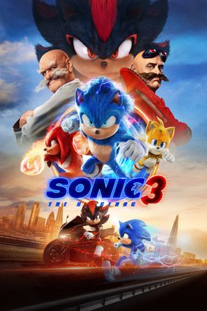 Sonic the Hedgehog 3's poster