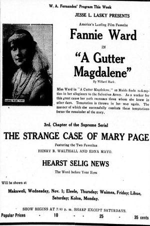 A Gutter Magdalene's poster
