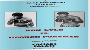 George Foreman vs. Ron Lyle's poster