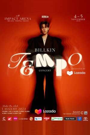 Billkin Tempo Concert Presented by Lazada's poster