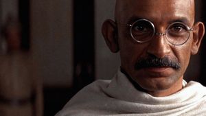Gandhi's poster