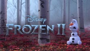 Frozen II's poster