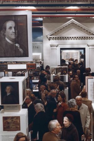 The World of Franklin and Jefferson: The Opening Of An Exhibition's poster