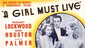 A Girl Must Live's poster