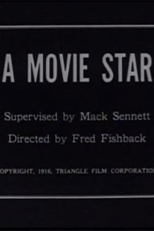 A Movie Star's poster
