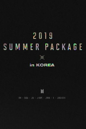 BTS 2019 SUMMER PACKAGE in Korea's poster