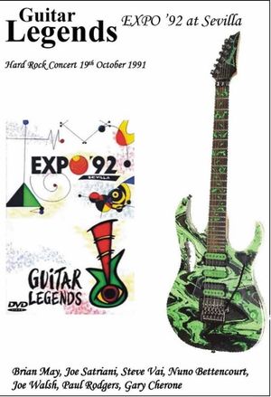 Guitar Legends EXPO '92 at Sevilla - The Hard Rock Night's poster