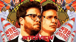 The Interview's poster