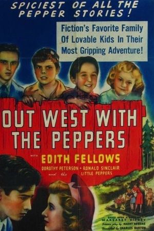 Out West with the Peppers's poster