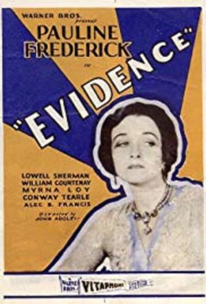 Evidence's poster