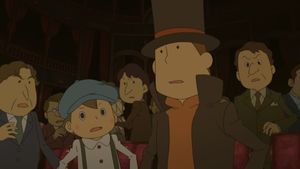 Professor Layton and the Eternal Diva's poster