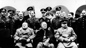 Staline, Roosevelt, Churchill : Yalta, la paix impossible's poster