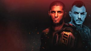 UFC 311: Makhachev vs. Tsarukyan 2's poster