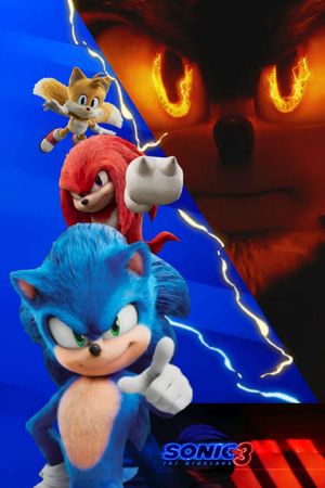 Sonic the Hedgehog 3's poster