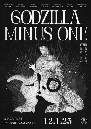 Godzilla Minus One's poster