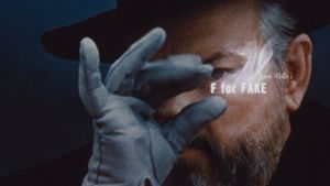 F for Fake's poster