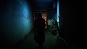 The Old Woman with the Knife's poster