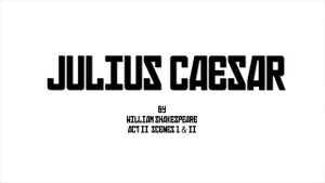 Julius Caesar's poster